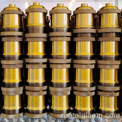 Винтажный декоративный проволочный держатель алюминиевой лампы E27